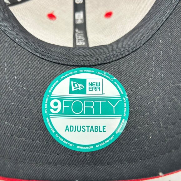 Philadelphia Phillies Red Cap Juan Samuel Autograph New Era Adjustable Hat - Picture 6 of 10